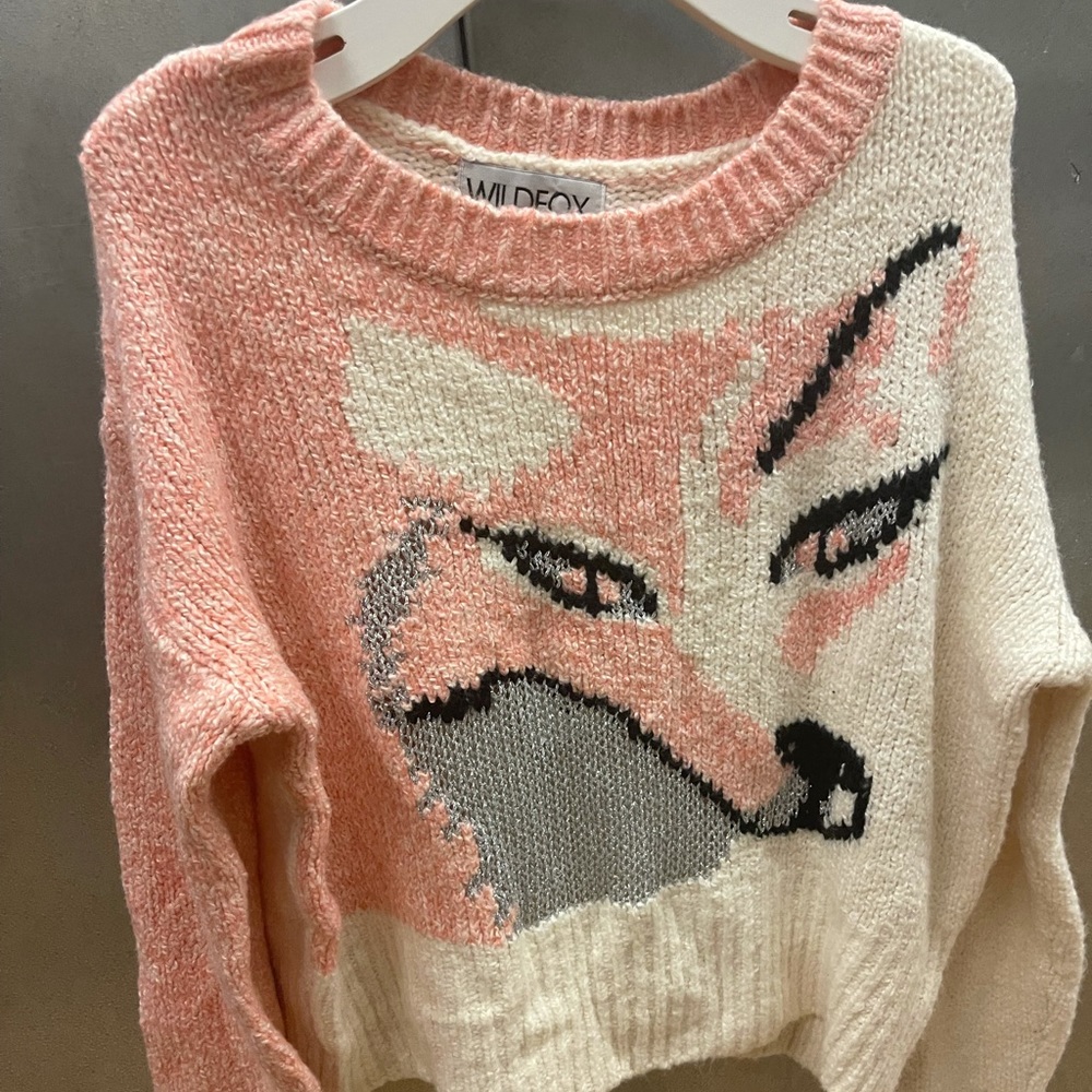 Wildfox fox sweater